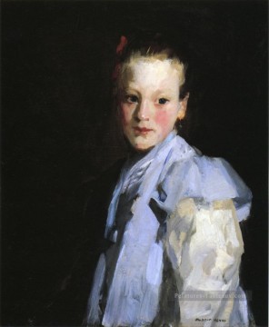 henri peintre - Portrait de la Marthe Ashcan école Robert Henri